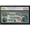 Image 1 : 1880 $10 Jackass Legal Tender Note PCGS 66PPQ