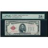 Image 1 : 1928A $5 Legal Tender Note PMG 58EPQ