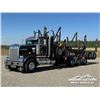 Image 1 : 2020 KENWORTH W900 TRI DRIVE LOG TRUCK & TRAILER
