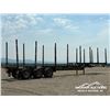Image 4 : 2020 FREFLYT 53 FT. TRIDEM LOG TRAILER