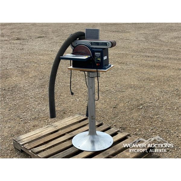 120V MASTERCRAFT BELT & DISC SANDER ON STAND