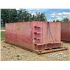 Image 2 : STEEL 8 FT. X 16 FT. SEWAGE TANK ON SKIDS