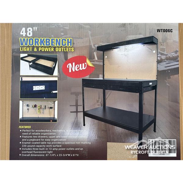 48 IN. STEEL WORKBENCH