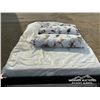 Image 8 : SINGLE BED FRAME & (2) SINGLE MATTRESSES