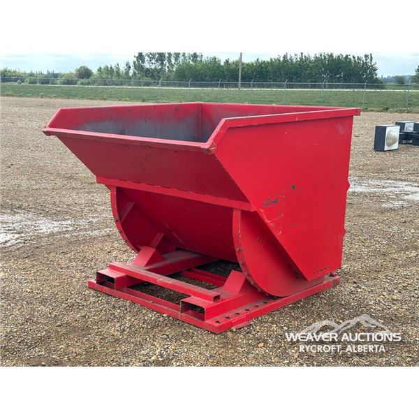 HEAVY DUTY STEEL DUMPING HOPPER