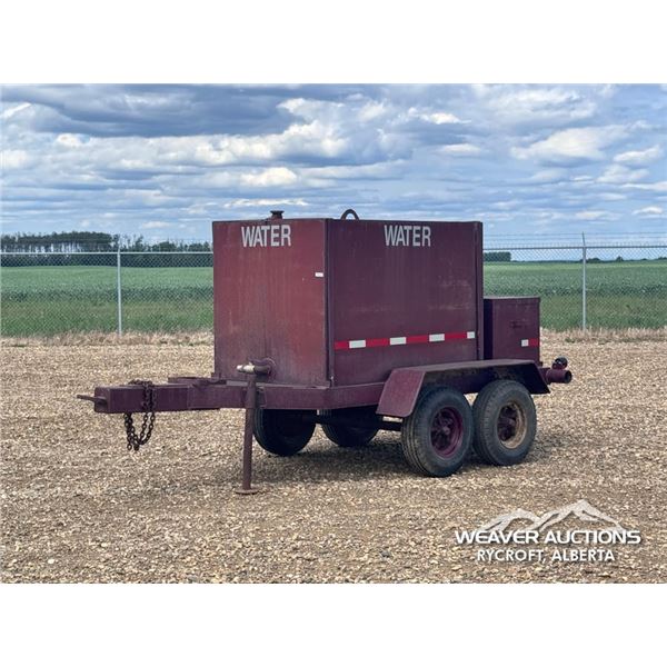 CUSTOM BUILT T/A WATER TANK