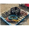 Image 2 : QTY OF ELECTRICAL CORDS & RATCHET STRAPS