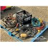 Image 3 : QTY OF ELECTRICAL CORDS & RATCHET STRAPS