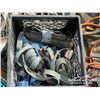 Image 8 : QTY OF ELECTRICAL CORDS & RATCHET STRAPS