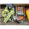 Image 6 : QTY OF MISC SAFETY SUPPLIES & WORK SITE RADIOS