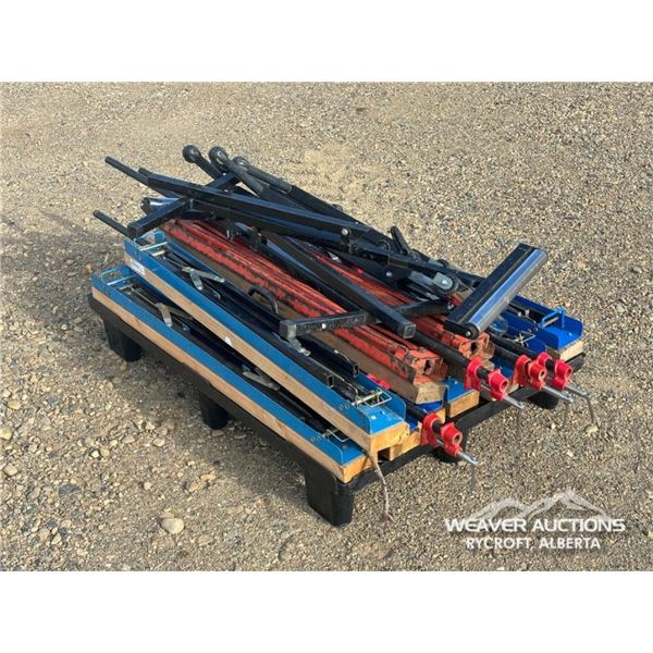(10) 40 IN. STANDS & (3) ROLL STANDS