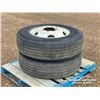 Image 3 : (2) MICHELIN 11R22.5 TIRES W/RIMS