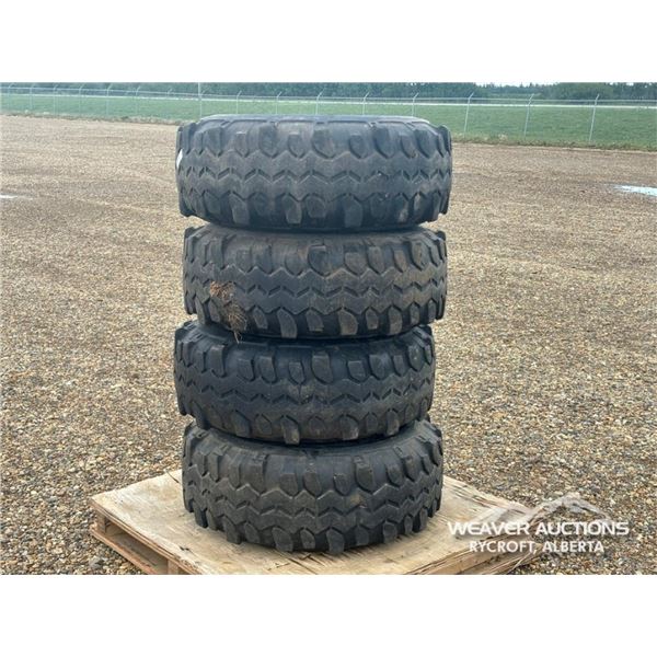 (4) INTERCO SUPER SWAMPER 36X12.50-15 TIRES & RIMS