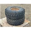 Image 3 : (2) SUPER SWAMPER 36X13.50-15 TIRES & RIMS
