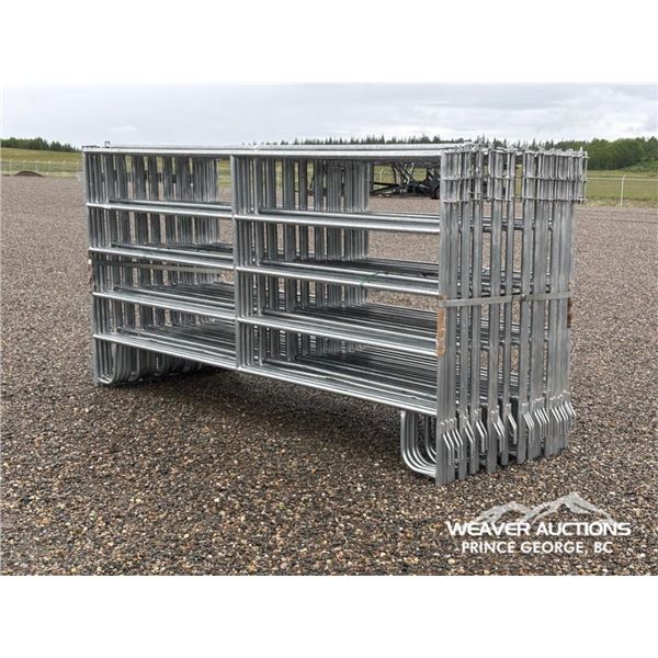 (31) 9 FT. 6 IN. GALVANIZED LIVESTOCK PANELS