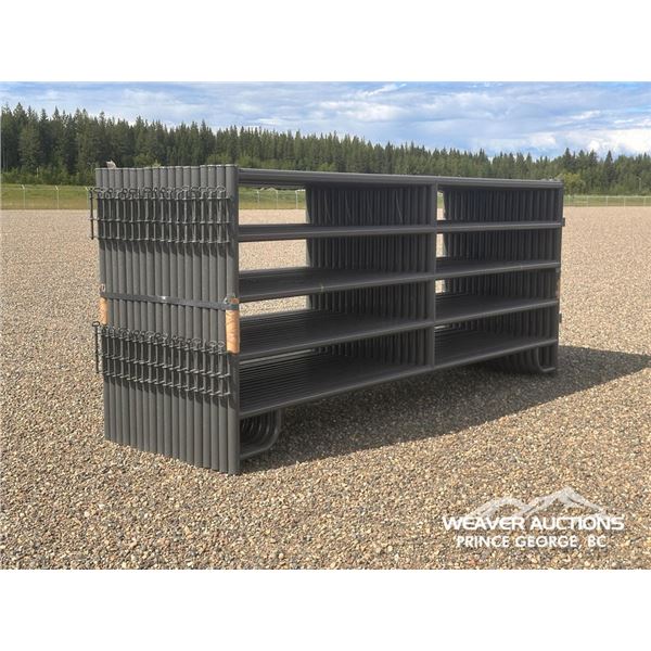 (18) 12 FT. GREY LIVESTOCK PANELS