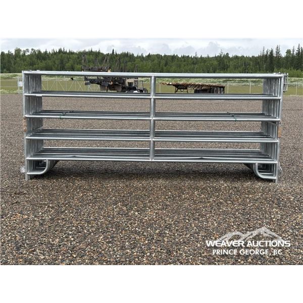 (24) 12 FT. GALVANIZED LIVESTOCK PANELS