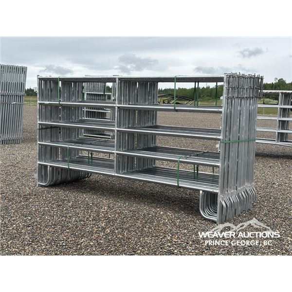 (26) 9 FT. 6 IN. GALVANIZED LIVESTOCK PANELS