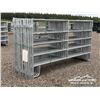 Image 3 : (26) 9 FT. 6 IN. GALVANIZED LIVESTOCK PANELS