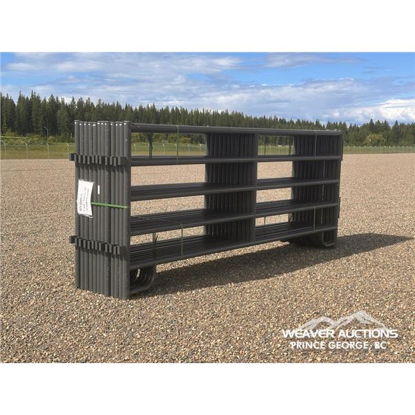 (12) 12 FT. GREY LIVESTOCK PANELS