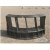 Image 1 : (4) SLANT BAR ROUND BALE FEEDERS