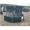 Image 3 : (3) ROUND BALE FUNNEL FEEDERS