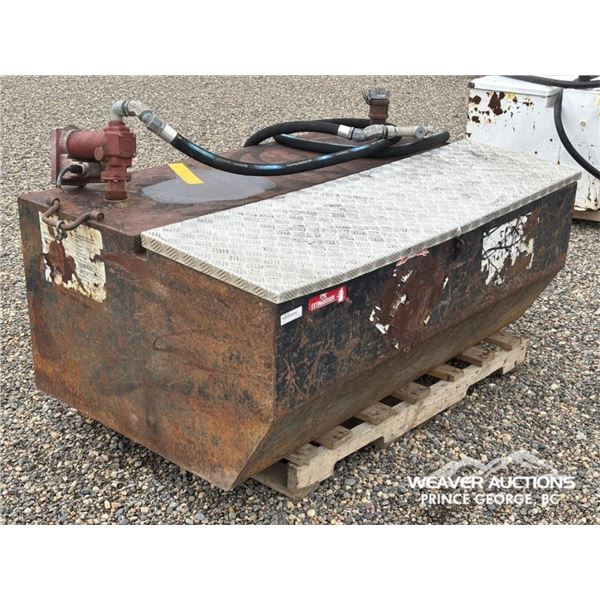 L SHAPED FUEL TANK W/ TOOL BOX