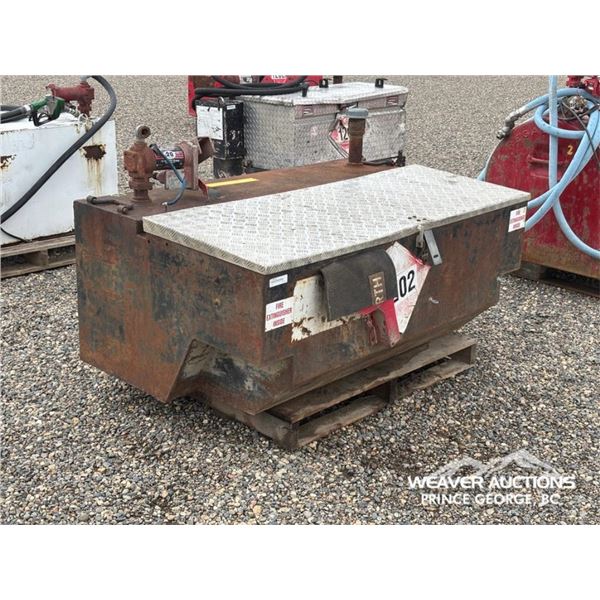 L SHAPED FUEL TANK W/ TOOL BOX