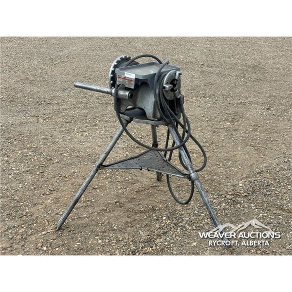 RIGID POWER THREADER ON STAND