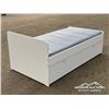 Image 3 : TWIN BED FRAME WITH PULL OUT BED AND STORAGE