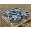 Image 2 : (4) 5 BOLT ALUMINUM MAG RIMS