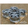 Image 3 : (4) 5 BOLT ALUMINUM MAG RIMS