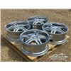 Image 4 : (4) 5 BOLT ALUMINUM MAG RIMS