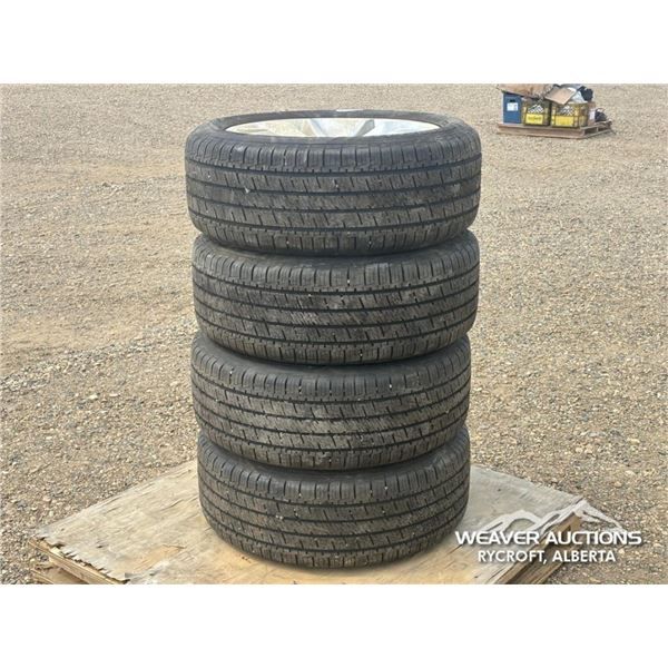 (4) GOODYEAR 255/50R20 TIRES & RIMS