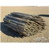 Image 2 : BUNDLE OF 6 FT. FENCE POSTS