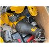 Image 8 : BOLT BIN W/ ASSORTED DEWALT TOOLS & PLANER