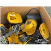Image 9 : BOLT BIN W/ ASSORTED DEWALT TOOLS & PLANER