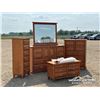 Image 2 : SOILD WOOD BEDROOM DRESSER SET