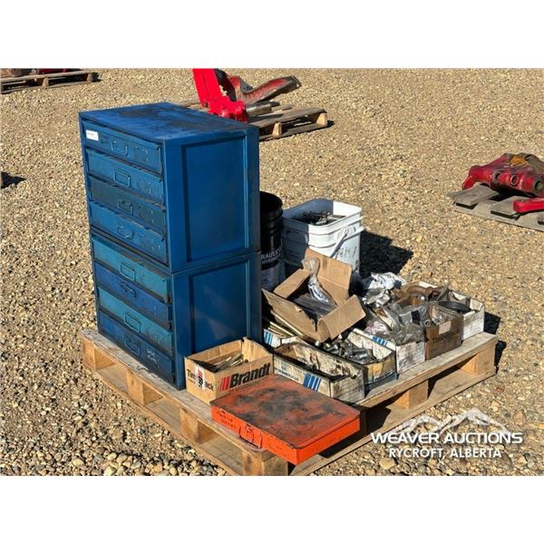 TOOL BOX W/MISC NUTS & BOLTS
