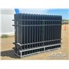Image 2 : (22) 9 X 6.5 FT. WROUGHT IRON FENCE PANELS