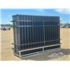 Image 4 : (22) 9 X 6.5 FT. WROUGHT IRON FENCE PANELS