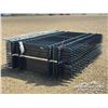 Image 4 : (22) 9 X 6.5 FT. WROUGHT IRON FENCE PANELS