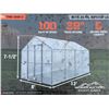 Image 1 : TMG 8 X 13 FT. GALVANIZED STEEL GREENHOUSE