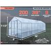 Image 1 : TMG 8 X 26 FT. GALVANIZED STEEL GREENHOUSE TENT
