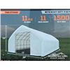 Image 1 : TMG 30 X 50 FT. PEAK CIELING STORAGE SHELTER