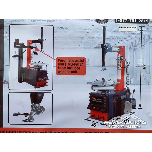 TMG 24 IN. SEMI AUTOMATIC TIRE CHANGER
