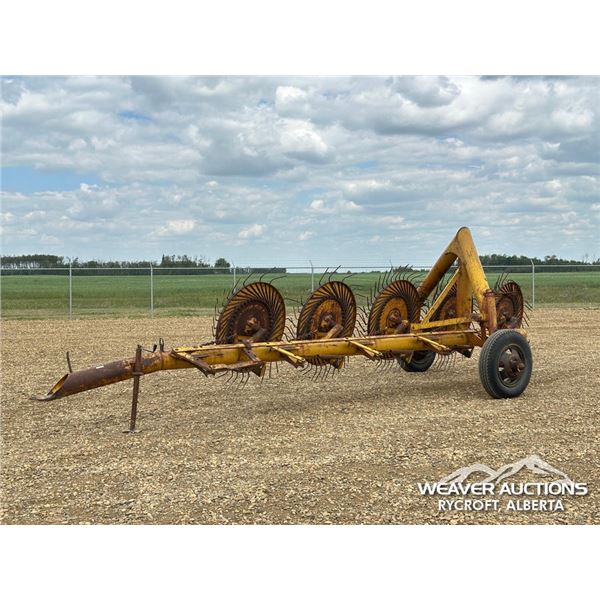 DIKA 5 WHEEL ROOT RAKE
