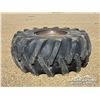 Image 1 : (1) FIRESTONE 30.5LB32 FORESTRY SPECIAL TIRE W/RIM