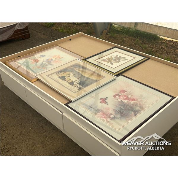 (4) PAINTINGS