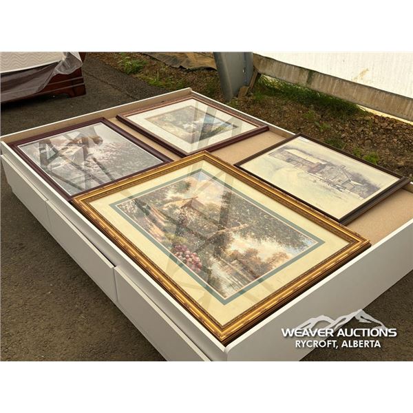 (4) PAINTINGS